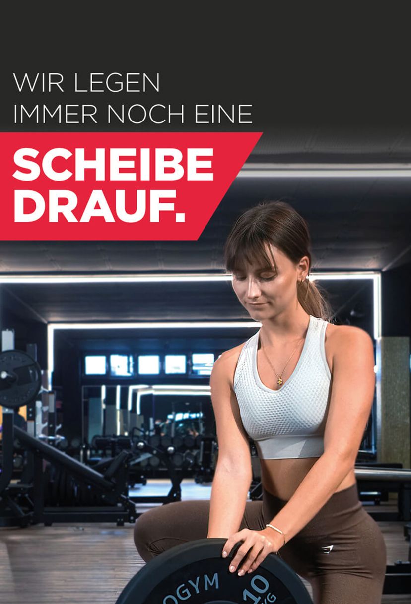 Wir legen immer noch eine Scheibe drauf.